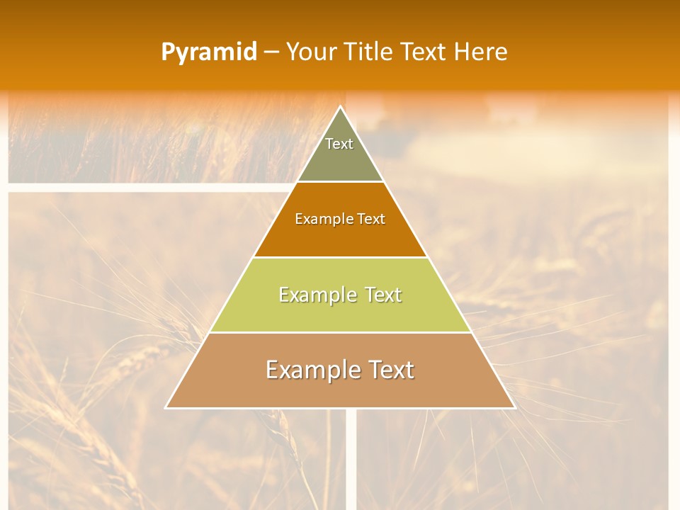 Blue Growth Landscape PowerPoint Template
