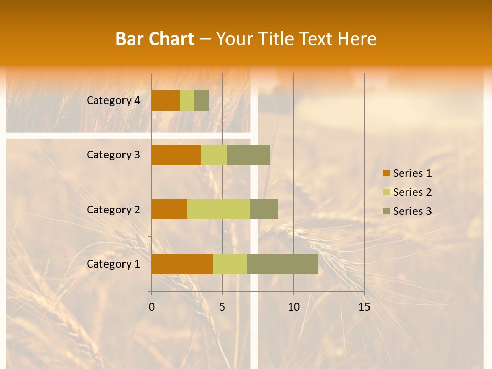 Blue Growth Landscape PowerPoint Template