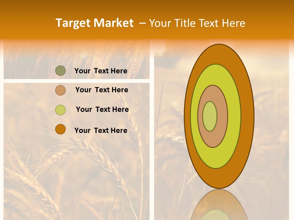 Blue Growth Landscape PowerPoint Template