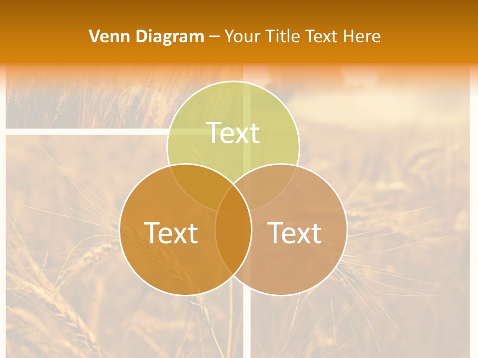 Blue Growth Landscape PowerPoint Template