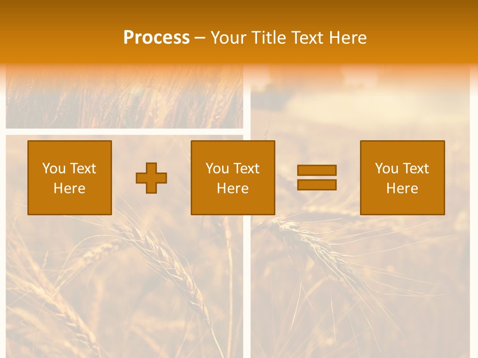 Blue Growth Landscape PowerPoint Template