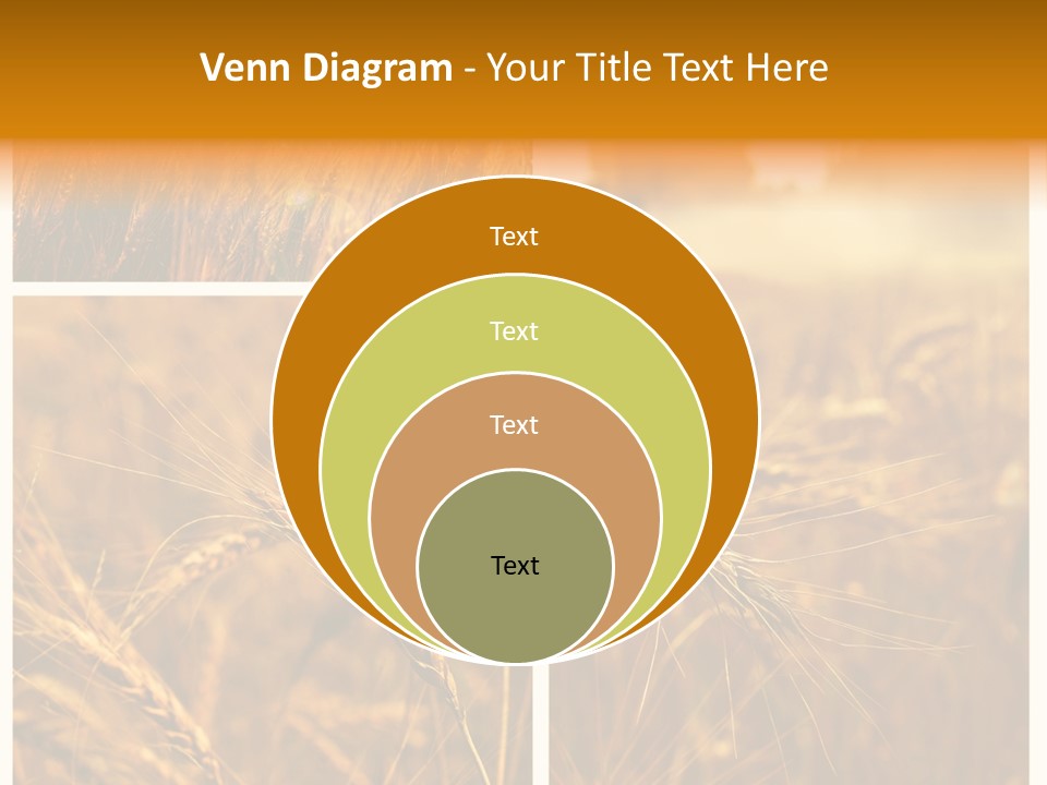 Blue Growth Landscape PowerPoint Template