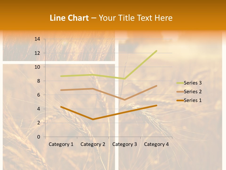 Blue Growth Landscape PowerPoint Template