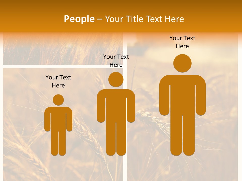 Blue Growth Landscape PowerPoint Template