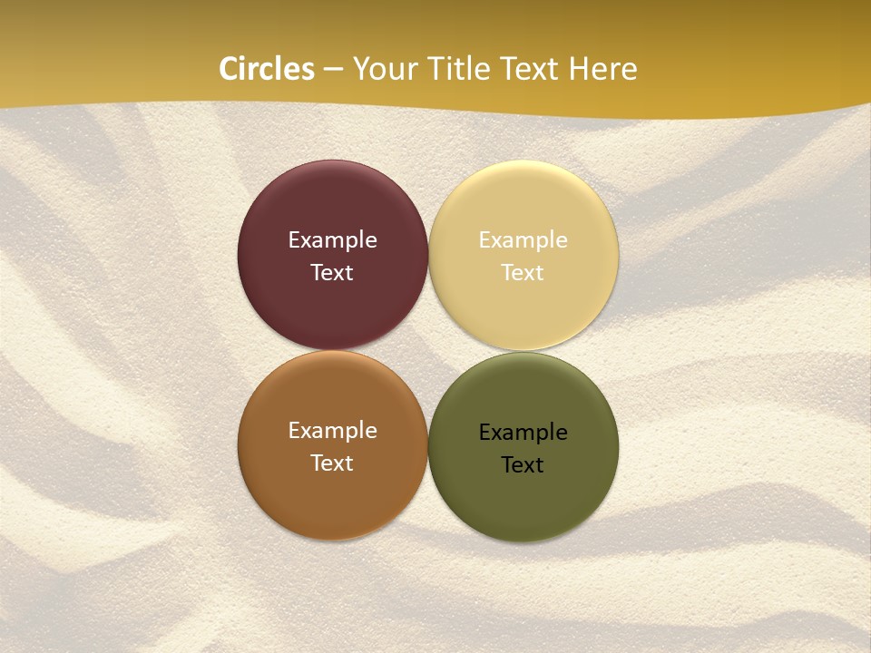 Nature Trace Direction PowerPoint Template