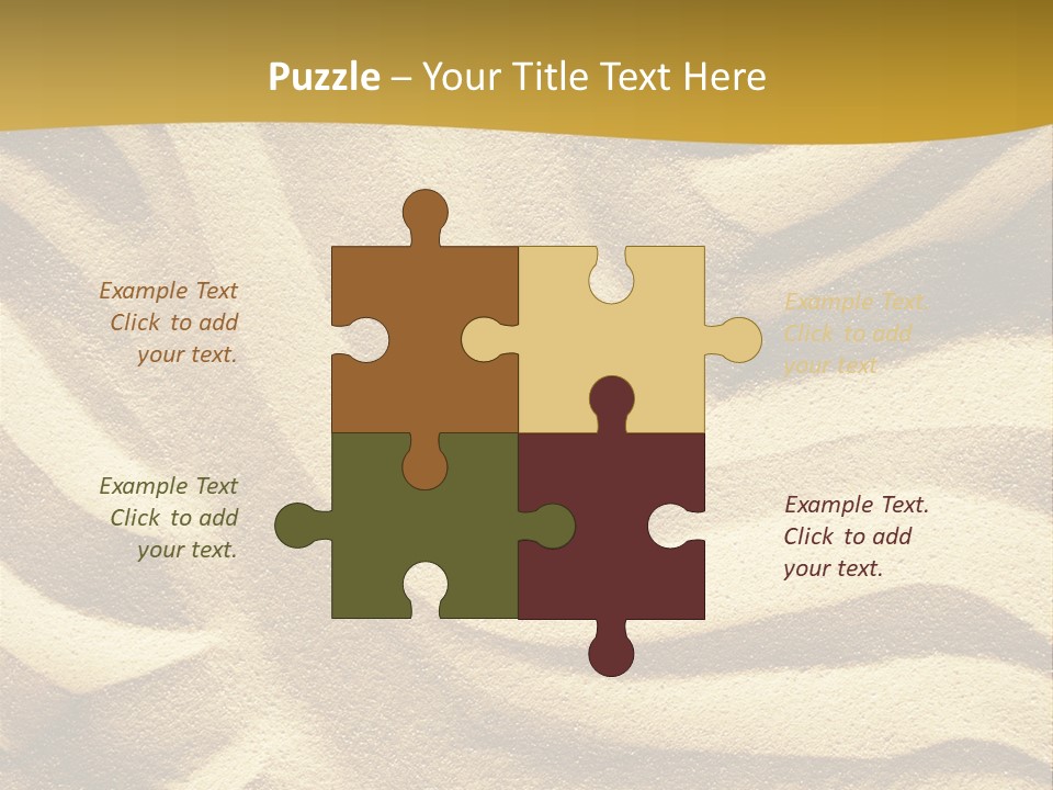 Nature Trace Direction PowerPoint Template