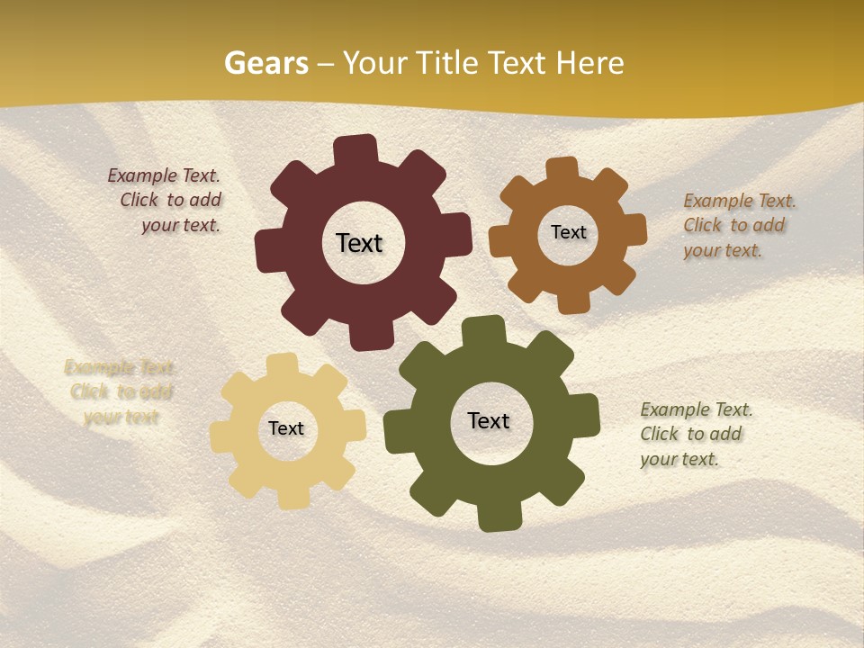 Nature Trace Direction PowerPoint Template