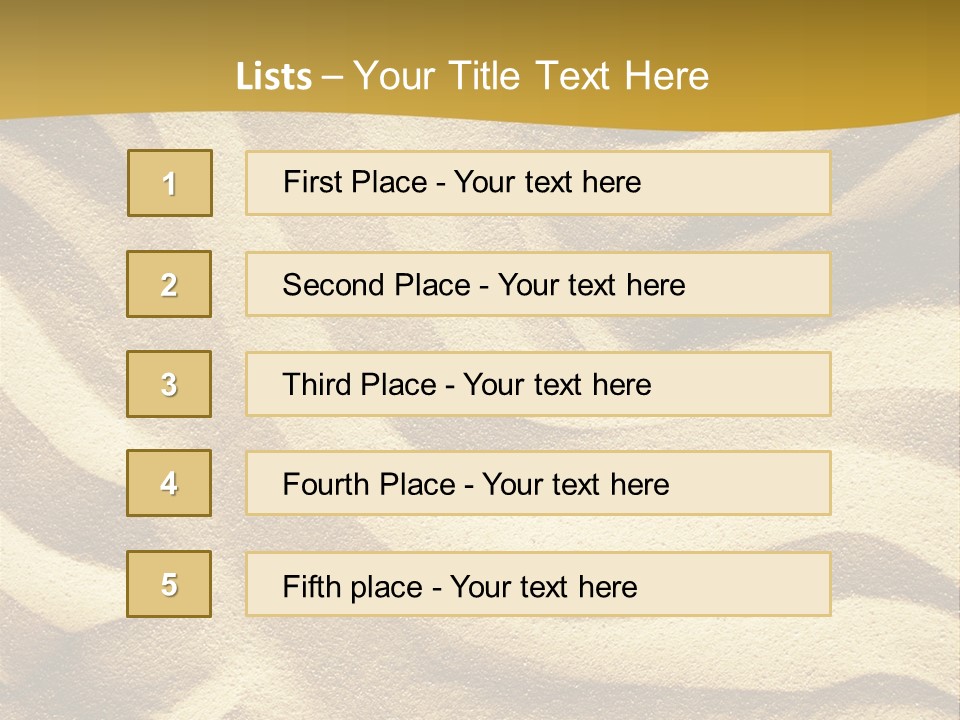 Nature Trace Direction PowerPoint Template