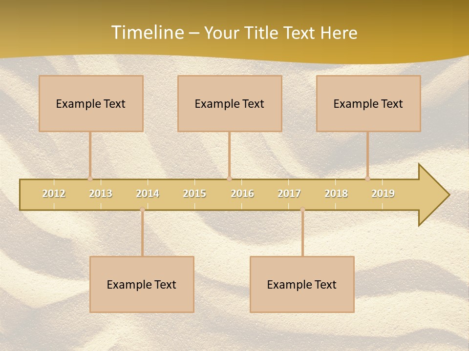 Nature Trace Direction PowerPoint Template