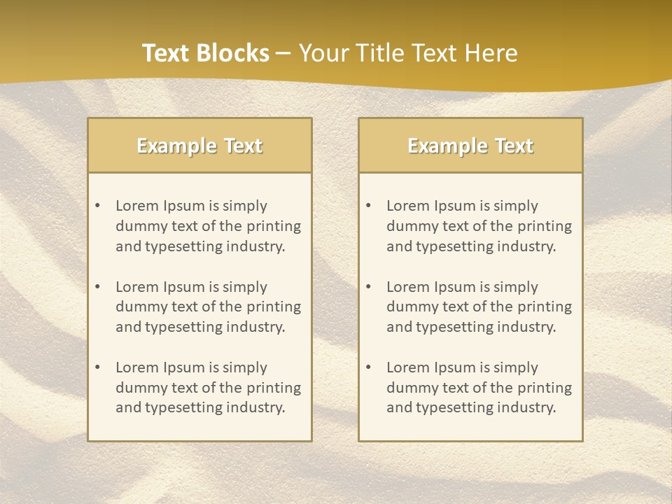 Nature Trace Direction PowerPoint Template
