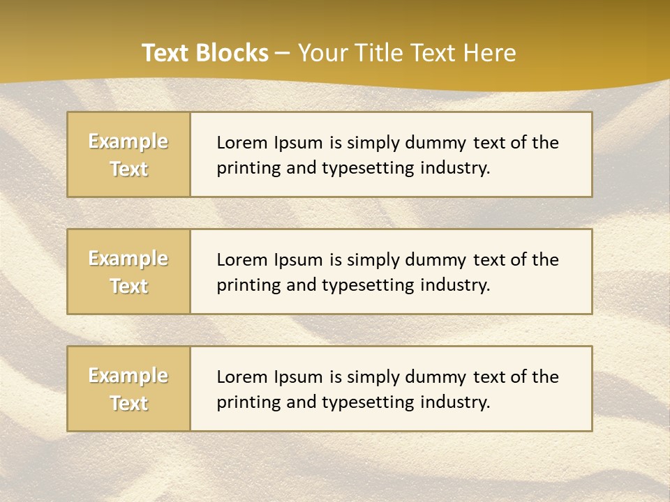 Nature Trace Direction PowerPoint Template