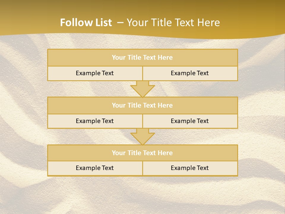 Nature Trace Direction PowerPoint Template