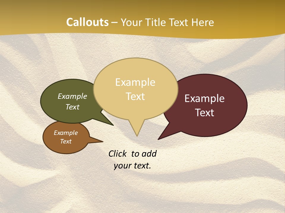 Nature Trace Direction PowerPoint Template