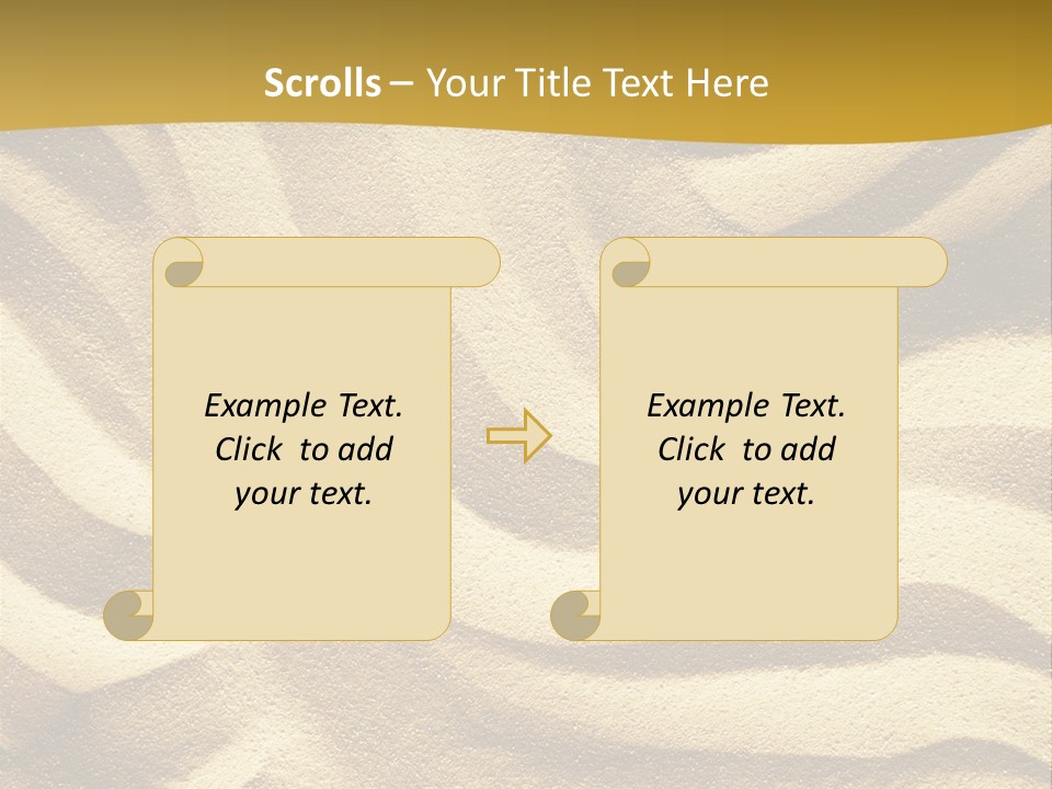 Nature Trace Direction PowerPoint Template