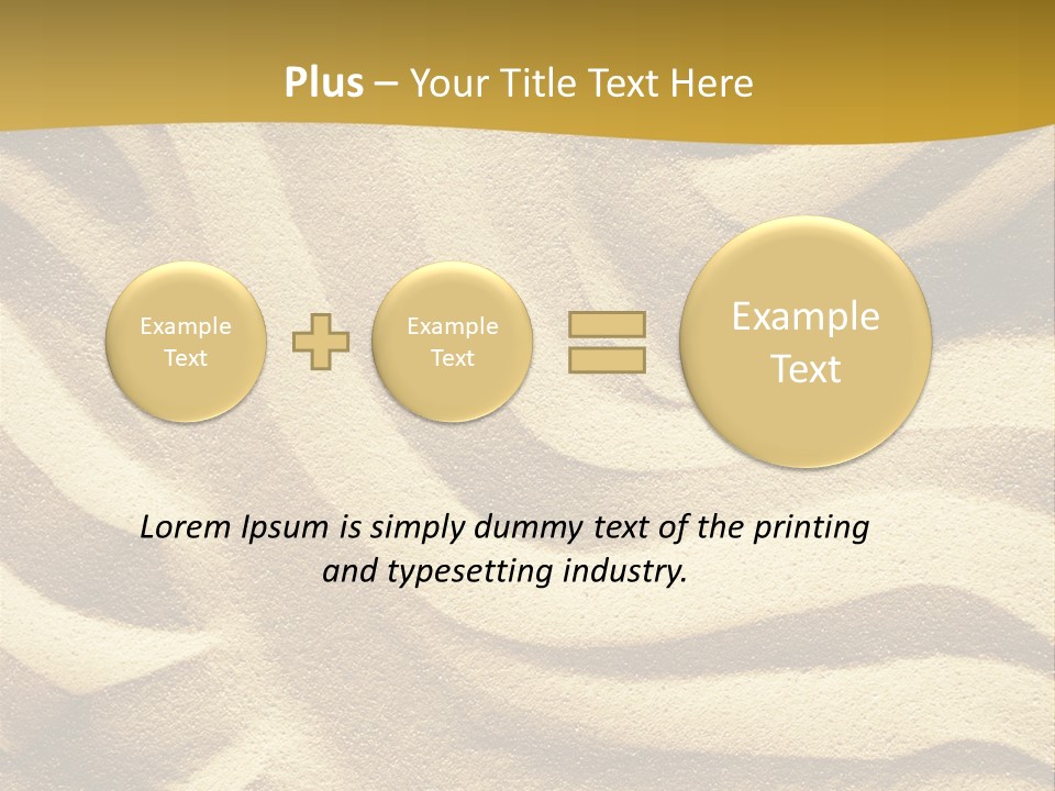 Nature Trace Direction PowerPoint Template