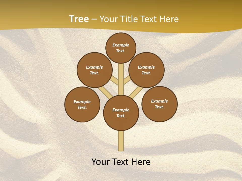 Nature Trace Direction PowerPoint Template