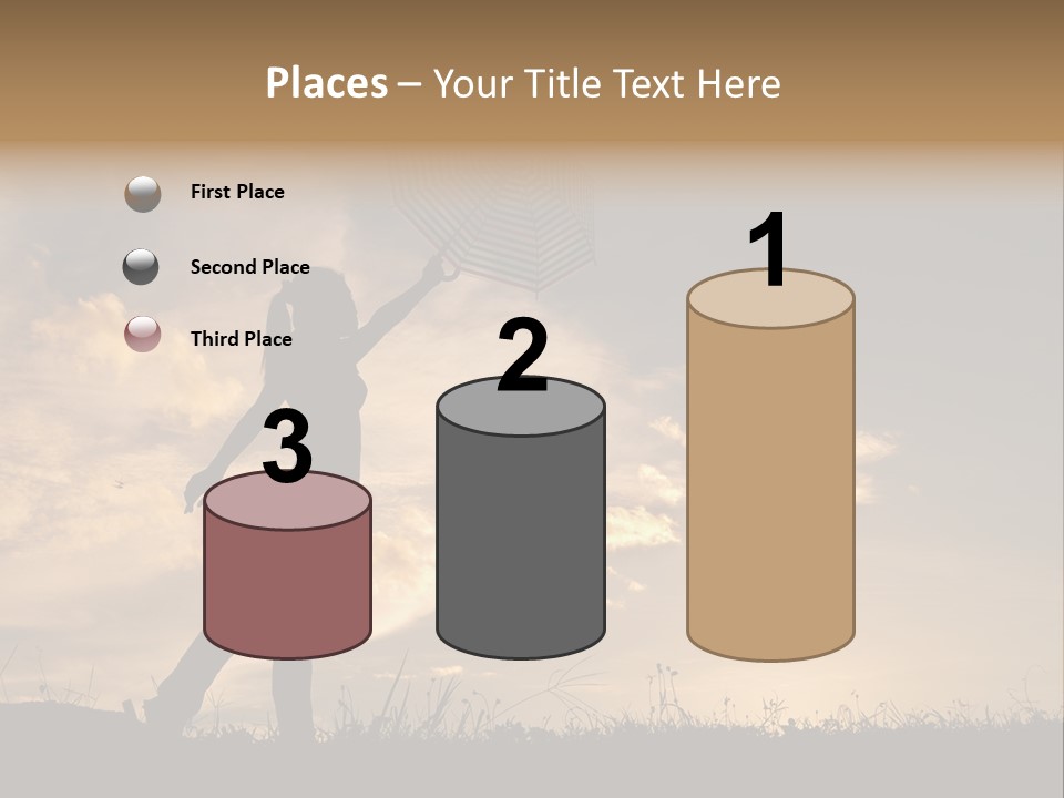 Beautiful Evening Summer PowerPoint Template