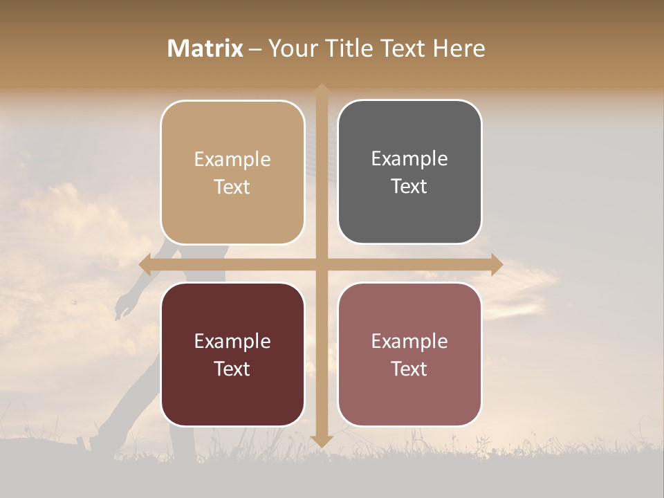 Beautiful Evening Summer PowerPoint Template