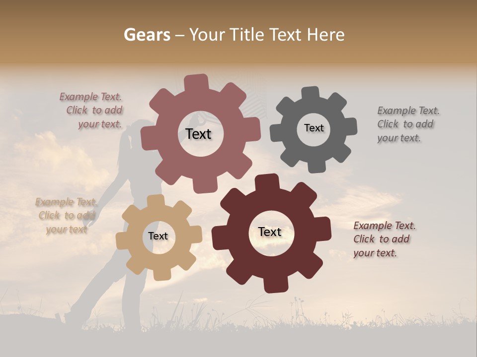 Beautiful Evening Summer PowerPoint Template