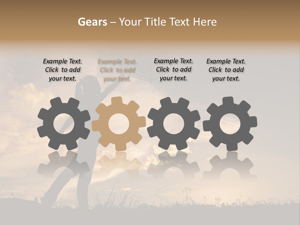 Beautiful Evening Summer PowerPoint Template