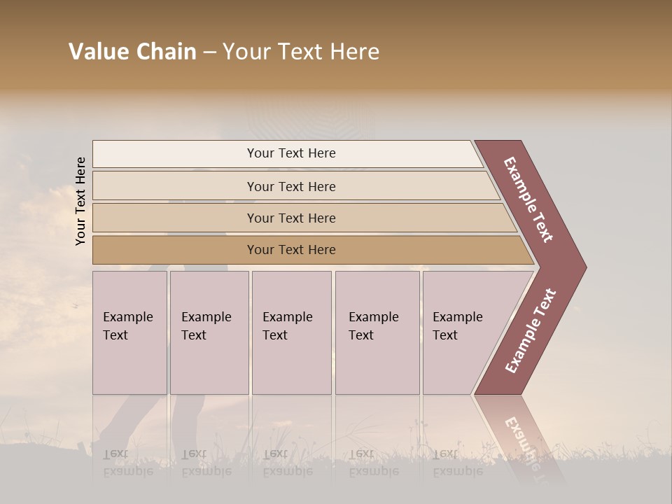 Beautiful Evening Summer PowerPoint Template