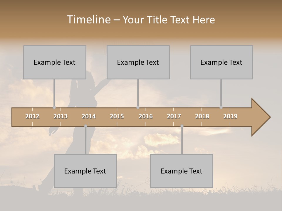 Beautiful Evening Summer PowerPoint Template