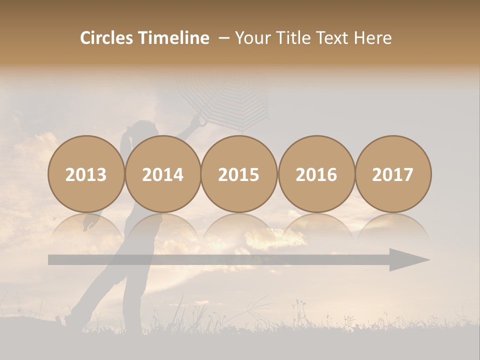 Beautiful Evening Summer PowerPoint Template