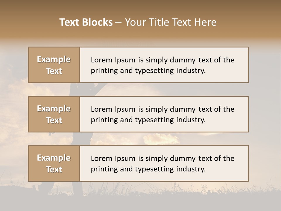 Beautiful Evening Summer PowerPoint Template