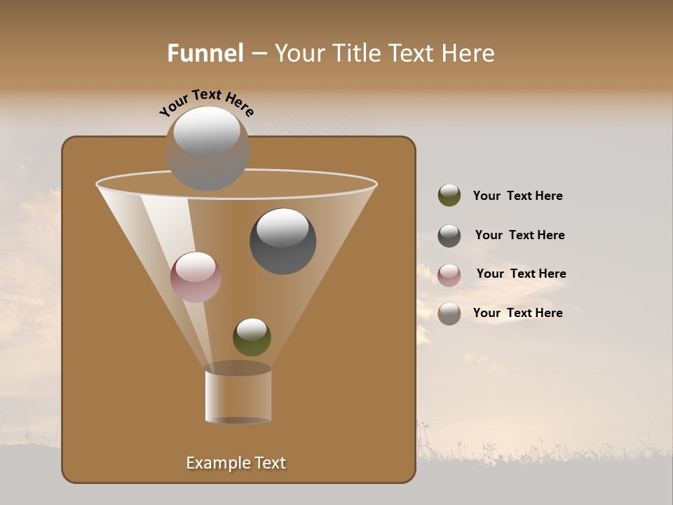 Beautiful Evening Summer PowerPoint Template