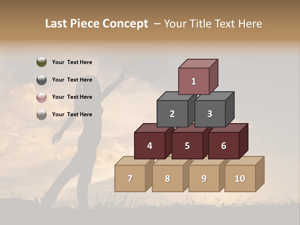 Beautiful Evening Summer PowerPoint Template