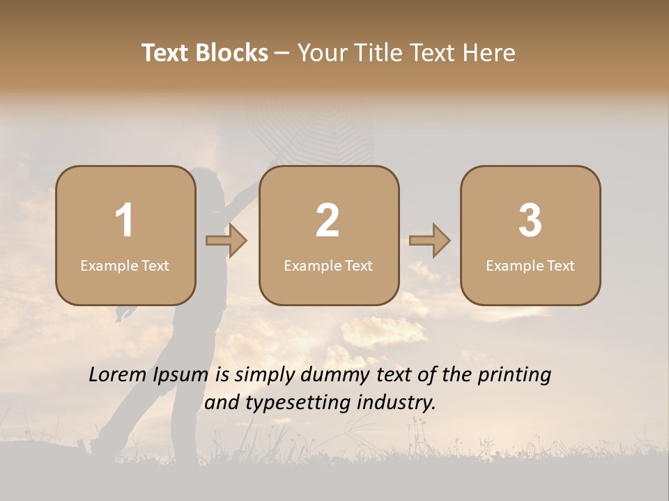 Beautiful Evening Summer PowerPoint Template