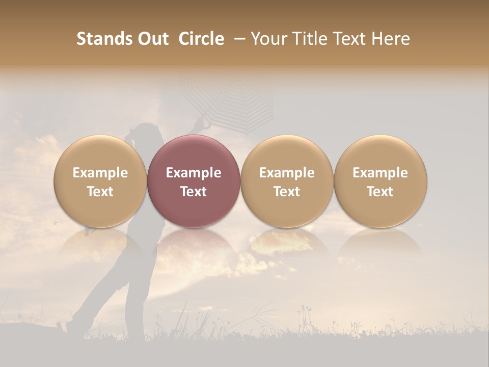 Beautiful Evening Summer PowerPoint Template