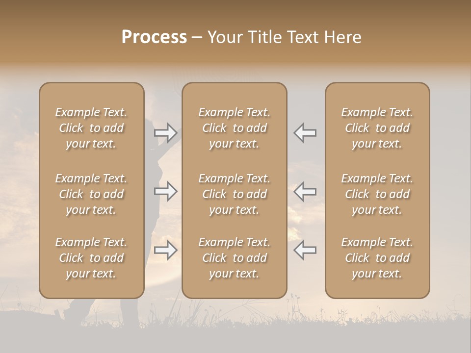 Beautiful Evening Summer PowerPoint Template