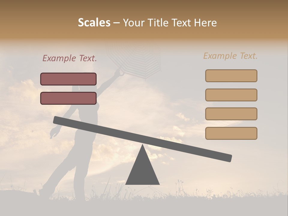 Beautiful Evening Summer PowerPoint Template