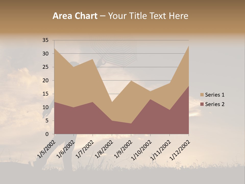 Beautiful Evening Summer PowerPoint Template