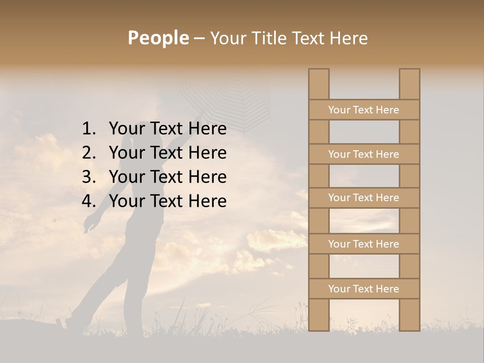 Beautiful Evening Summer PowerPoint Template