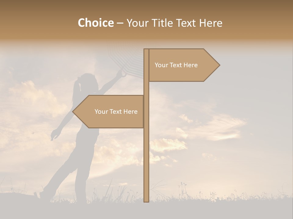 Beautiful Evening Summer PowerPoint Template