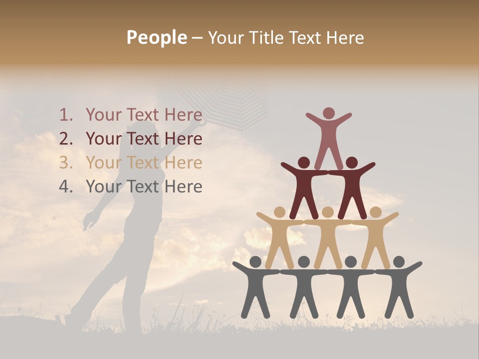 Beautiful Evening Summer PowerPoint Template