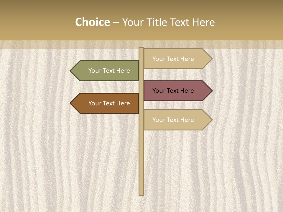 Coast Trace Land PowerPoint Template