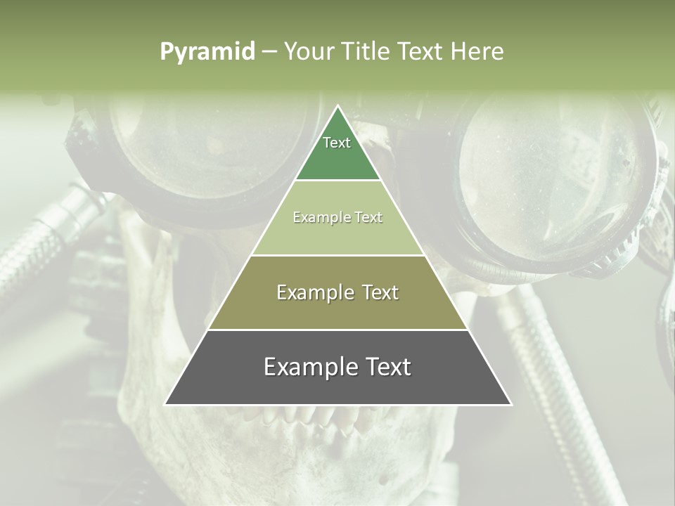 Skull Strange Grin PowerPoint Template