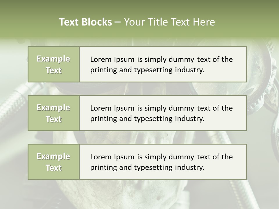 Skull Strange Grin PowerPoint Template