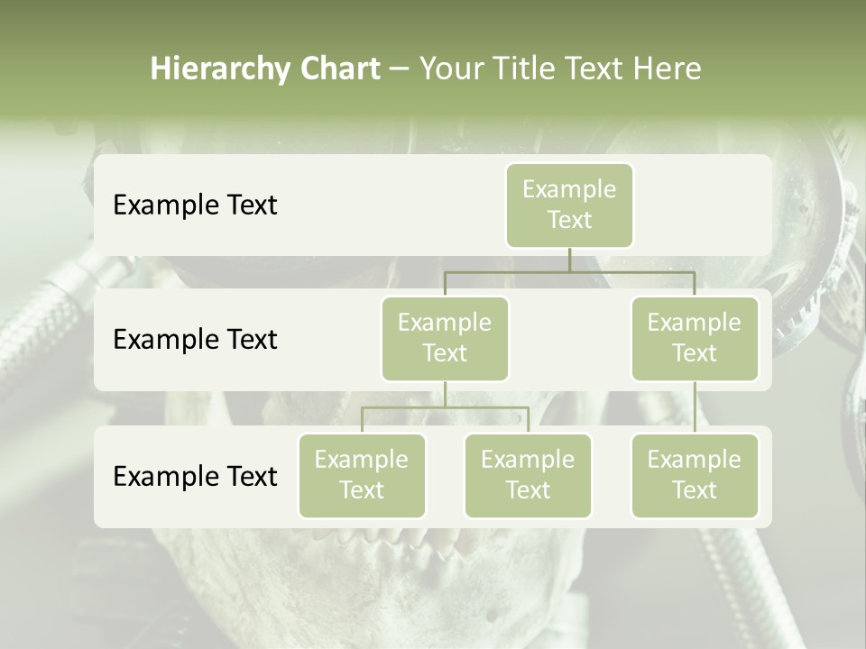 Skull Strange Grin PowerPoint Template