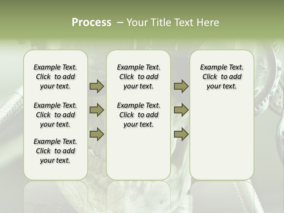 Skull Strange Grin PowerPoint Template