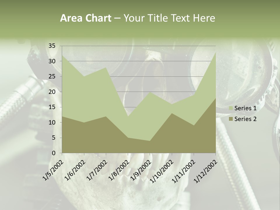 Skull Strange Grin PowerPoint Template