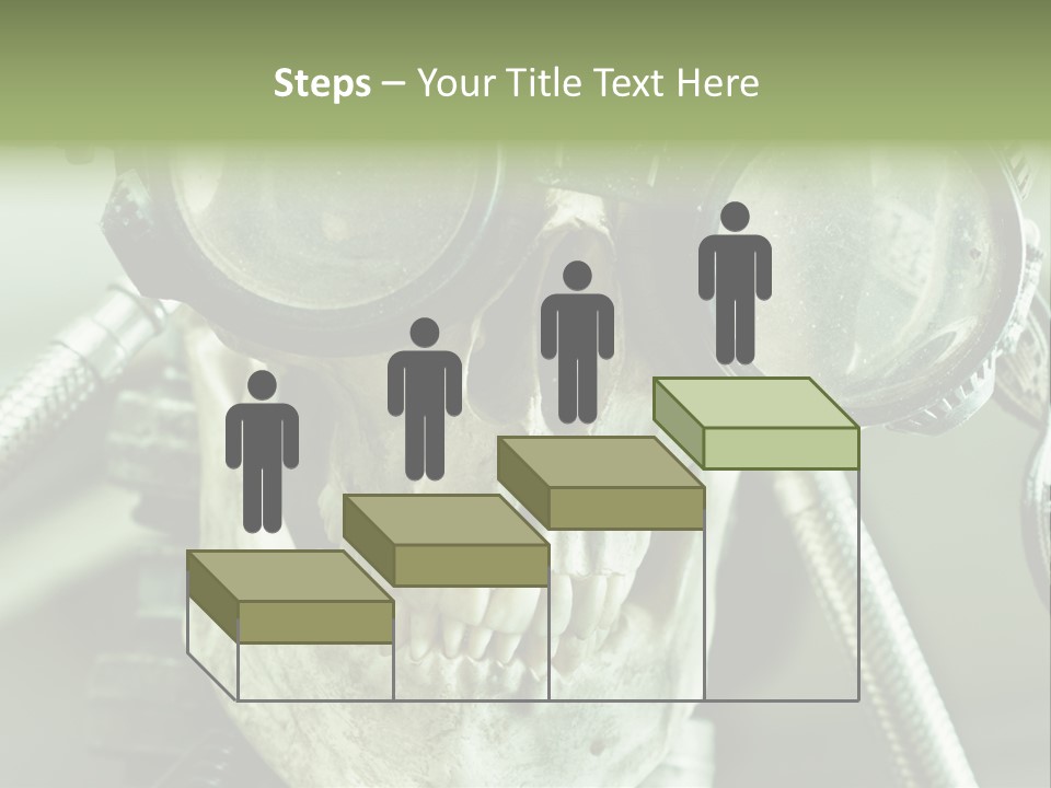 Skull Strange Grin PowerPoint Template