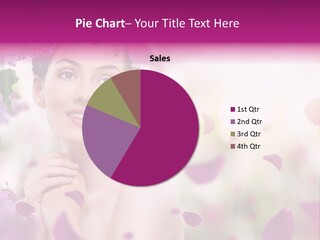 Attractive Female Natural PowerPoint Template