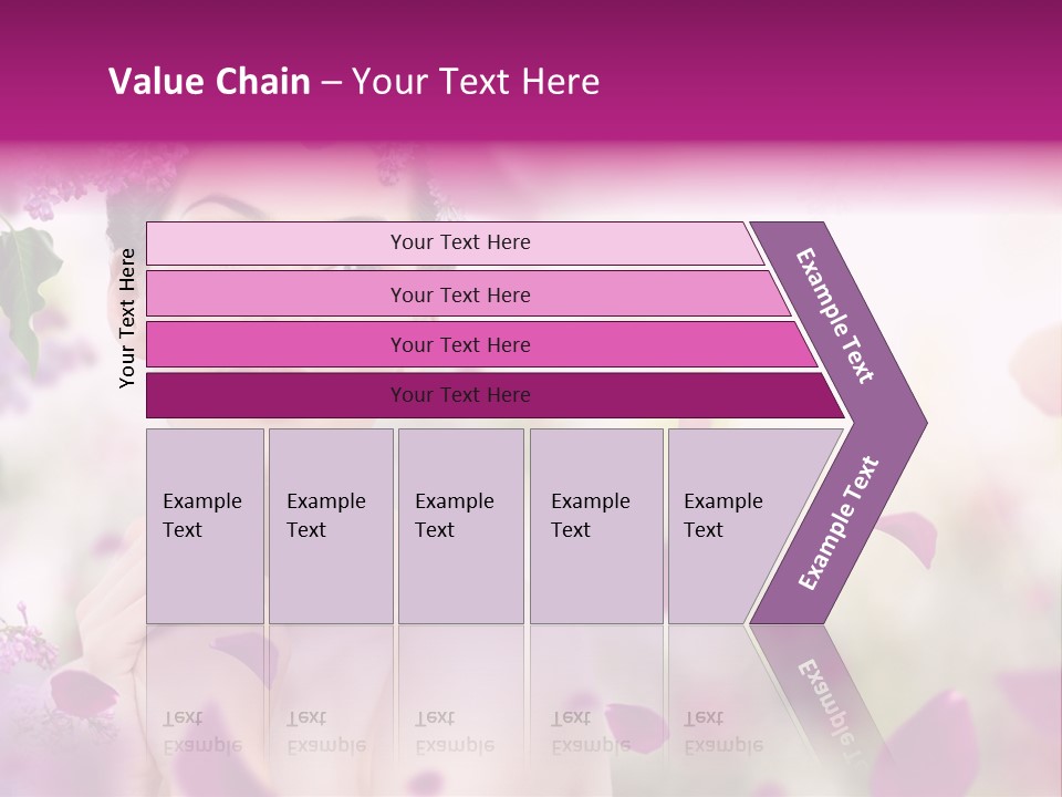 Attractive Female Natural PowerPoint Template