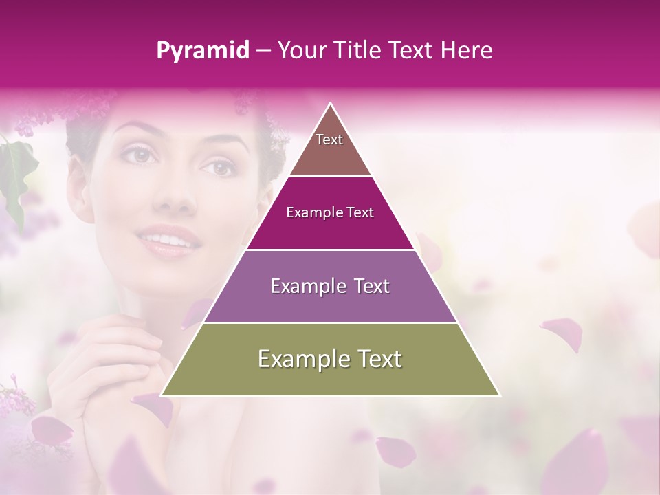 Attractive Female Natural PowerPoint Template