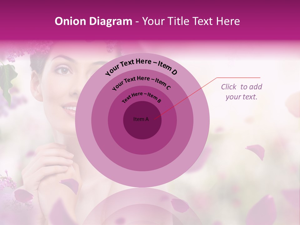 Attractive Female Natural PowerPoint Template