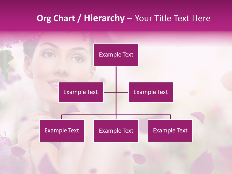 Attractive Female Natural PowerPoint Template